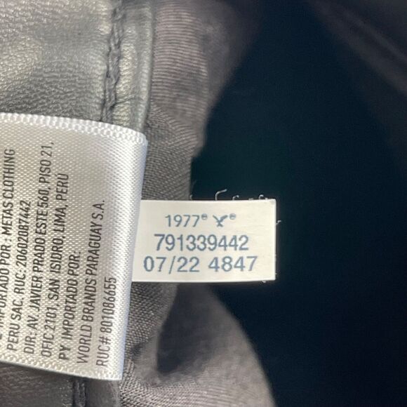 American Eagle Pants 16 Short Black Vegan Faux Leather Skinny Cropped Inseam 26" - Picture 10 of 12